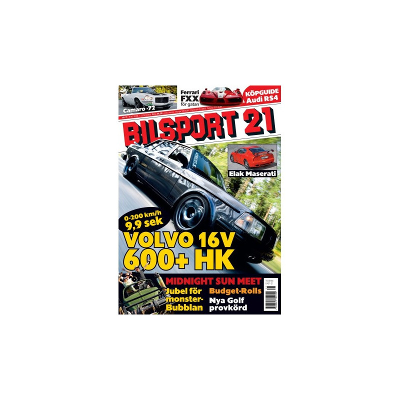 Bilsport nr 21 2008