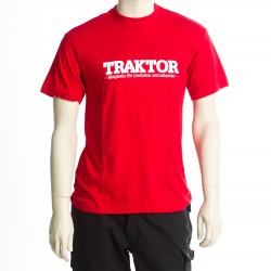 T-shirt Traktor röd