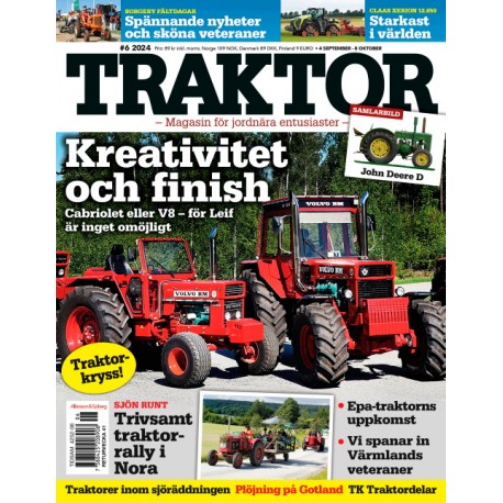 Oktoberkampanj: 4 nr Traktor