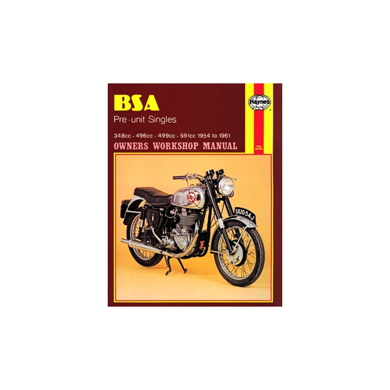 BSA Pre-unit Singles 1954 - 1961