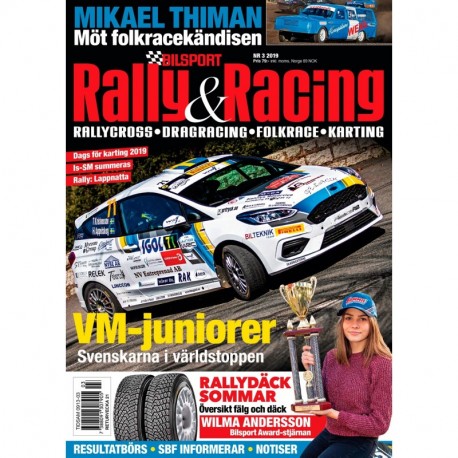 Bilsport Rally & Racing nr 3 2019