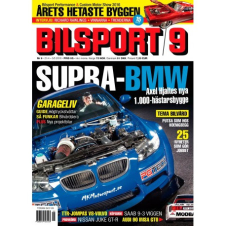 Bilsport nr 9 2016