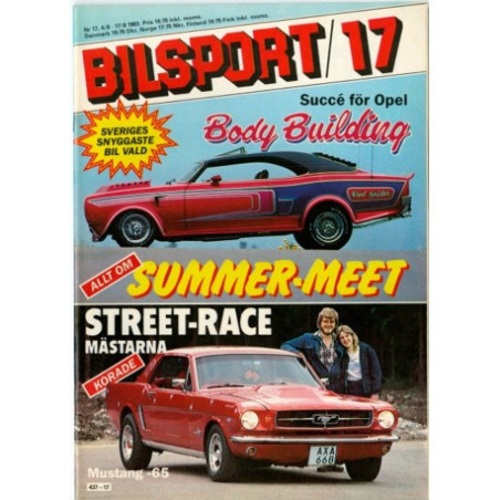 Bilsport nr 17  1983