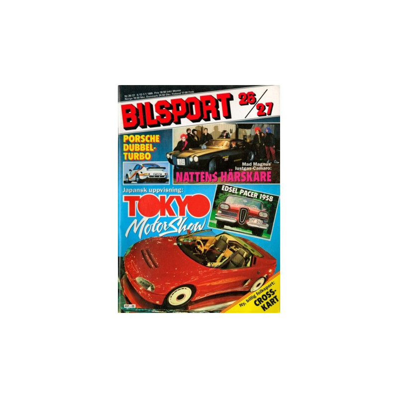 Bilsport nr 26  1985