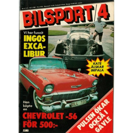 Bilsport nr 4  1981