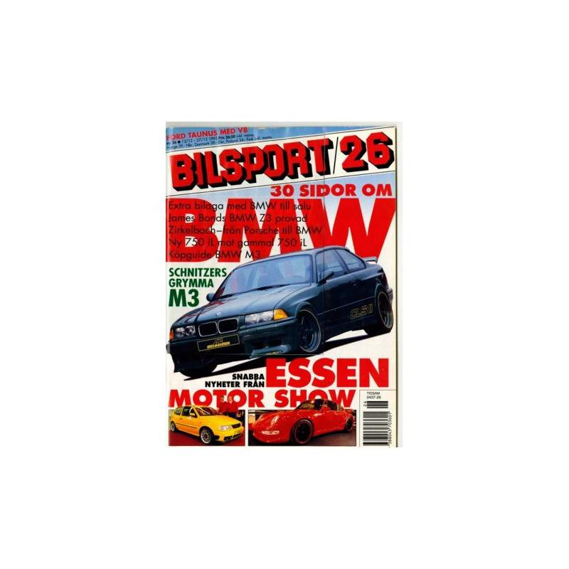 Bilsport nr 26  1995