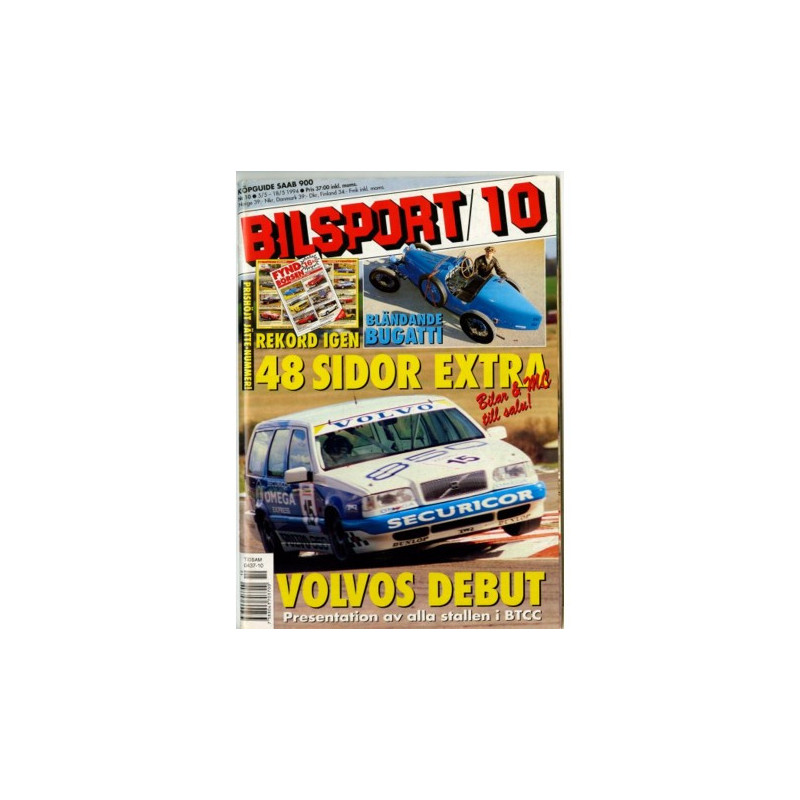 Bilsport nr 10  1994