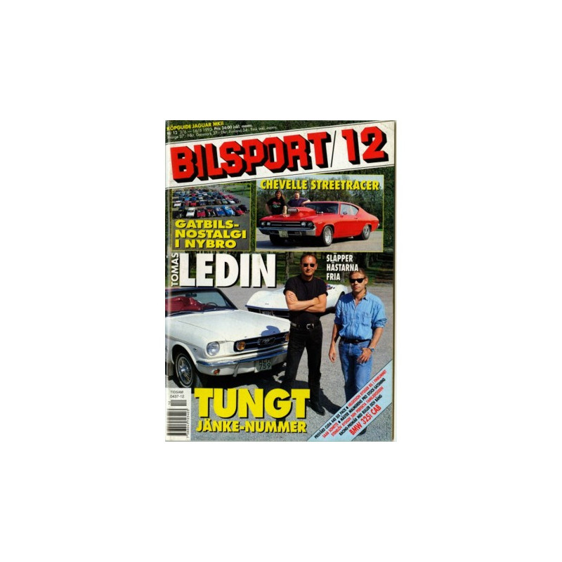 Bilsport nr 12  1993