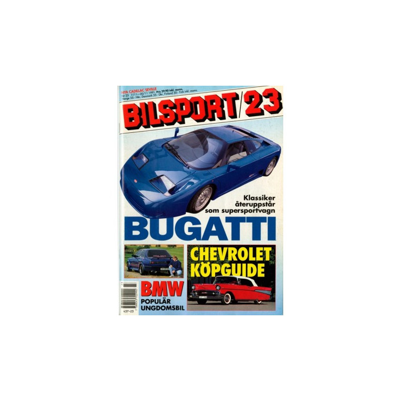 Bilsport nr 23  1991