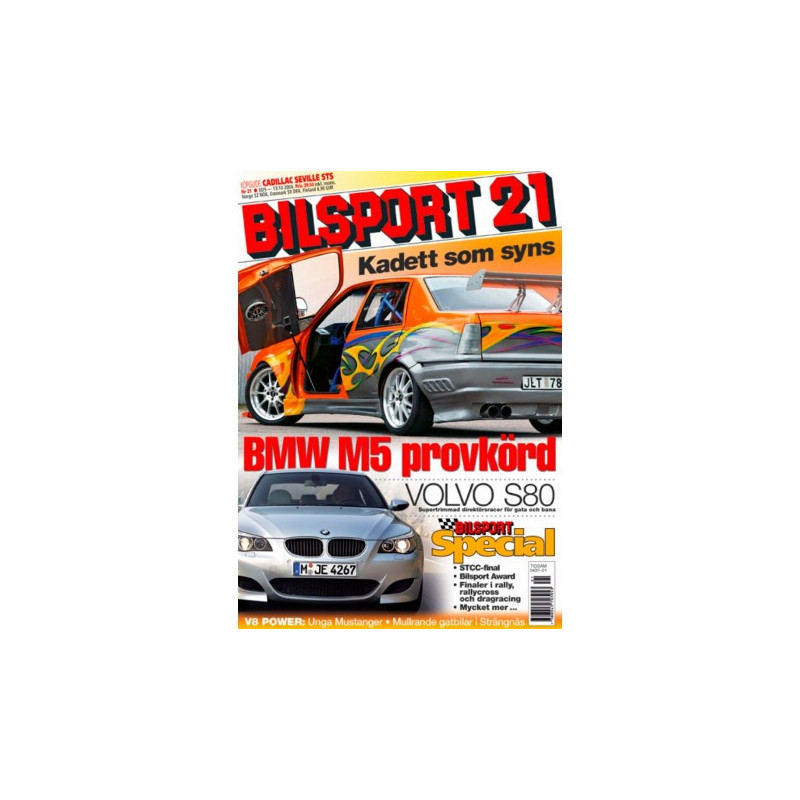 Bilsport nr 21  2004