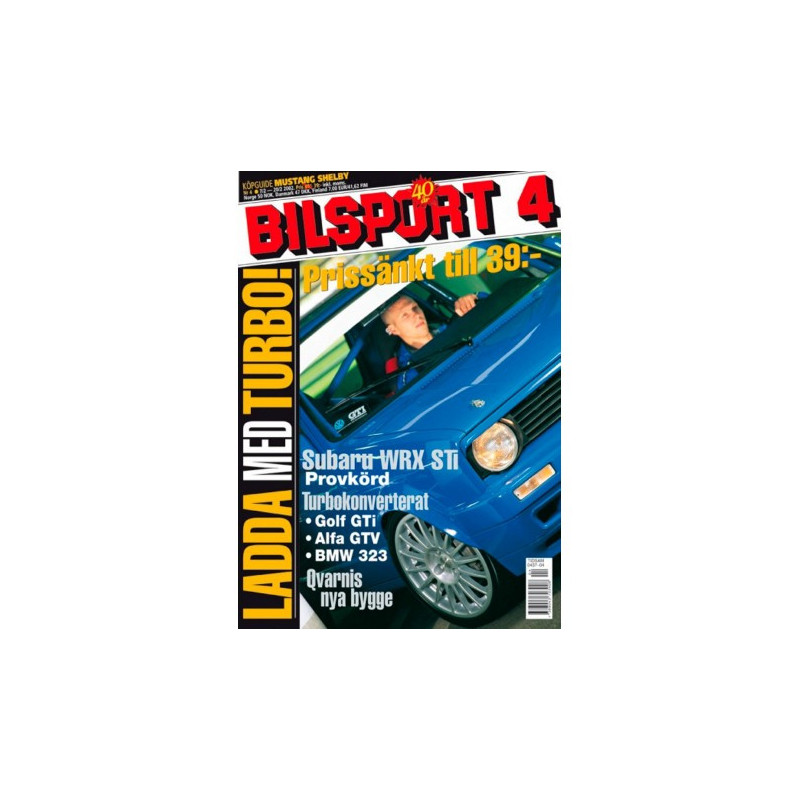 Bilsport nr 4  2002