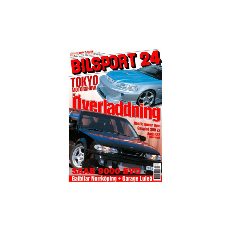 Bilsport nr 24  2001