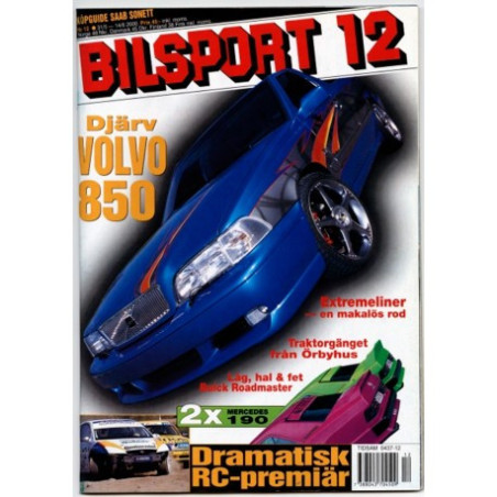 Bilsport nr 12  2000