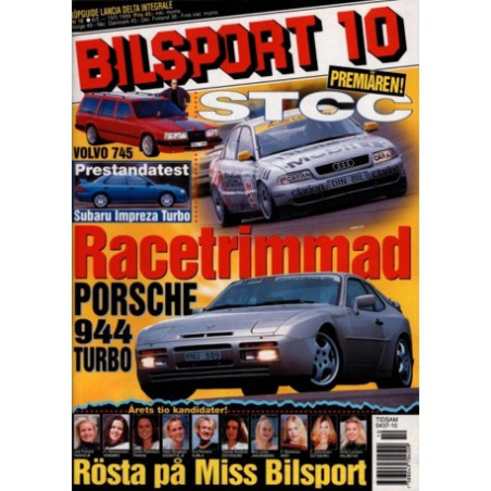 Bilsport nr 10  1999