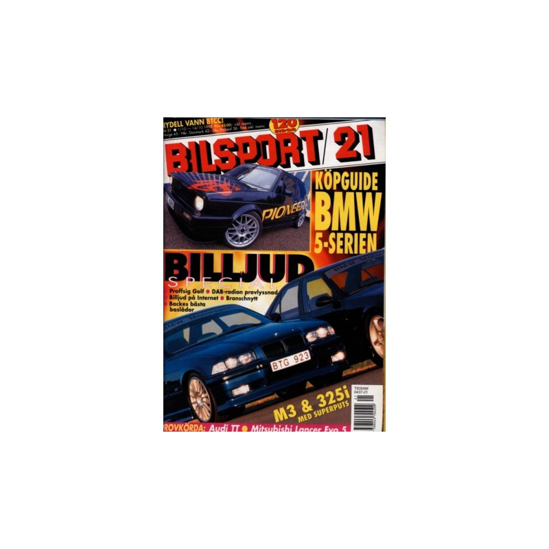 Bilsport nr 21  1998