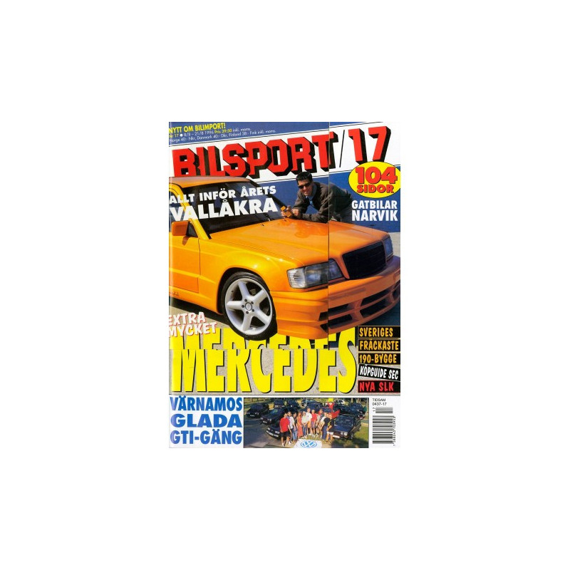 Bilsport nr 17  1996