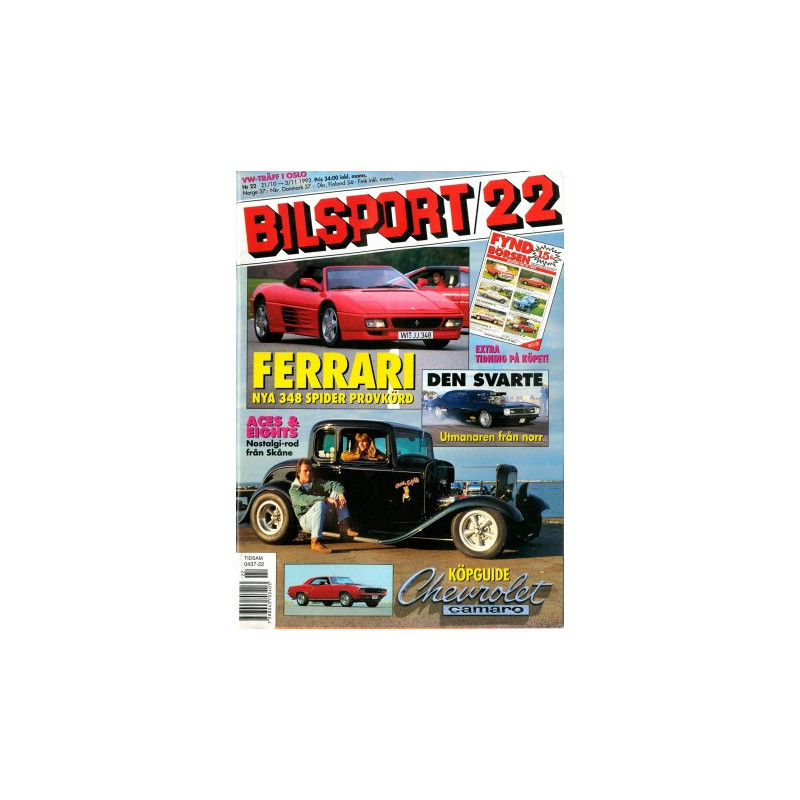 Bilsport nr 22  1993