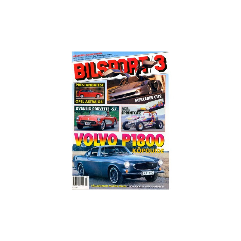 Bilsport nr 3  1992