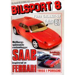 Bilsport nr 8  1987