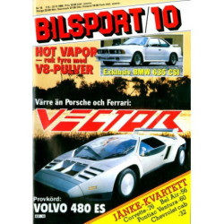 Bilsport nr 10  1986