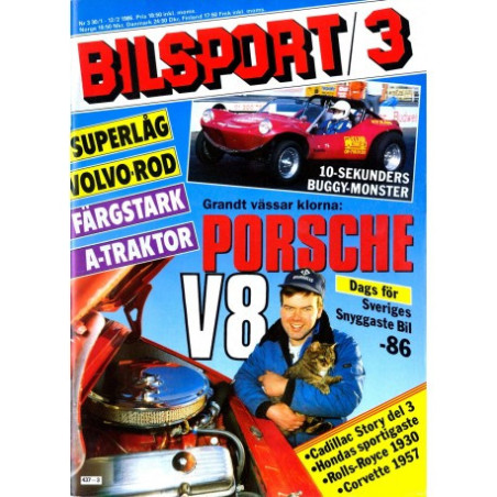 Bilsport nr 3  1986