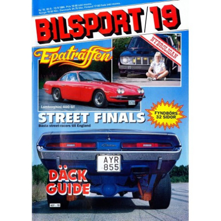 Bilsport nr 19  1984