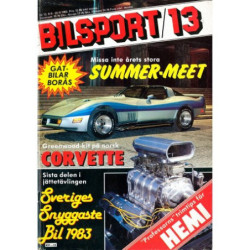 Bilsport nr 13  1983