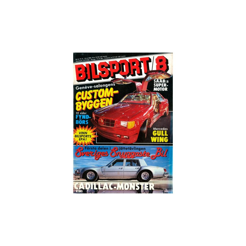 Bilsport nr 8  1983