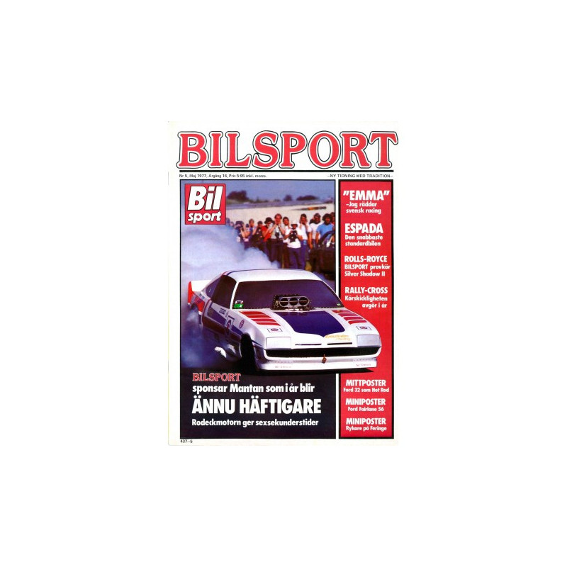 Bilsport nr 5  1977