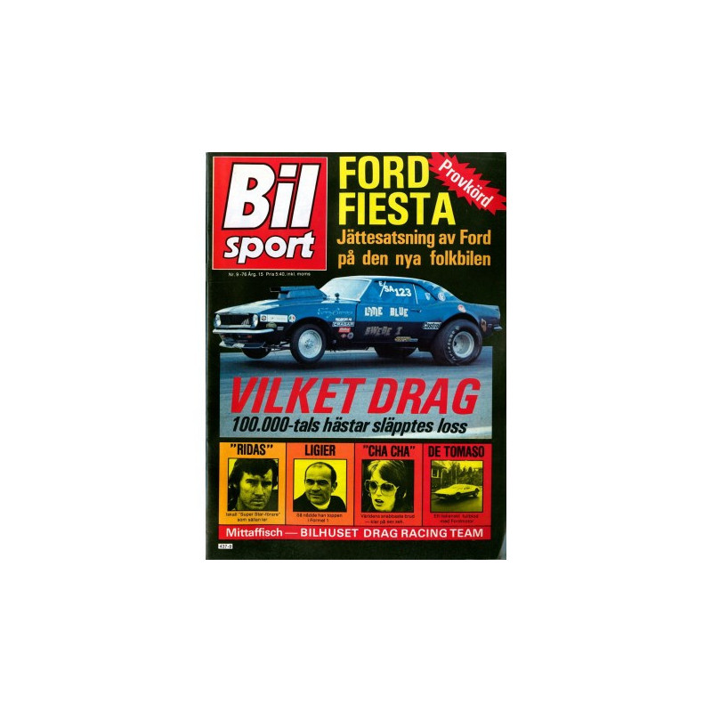 Bilsport nr 9  1976