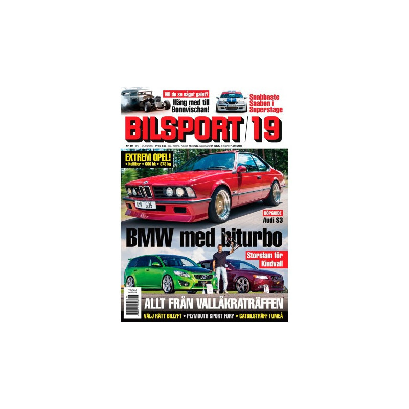 Bilsport nr 19 2016