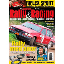 6 nr (1 dubbelnr) Bilsport Rally&Racing