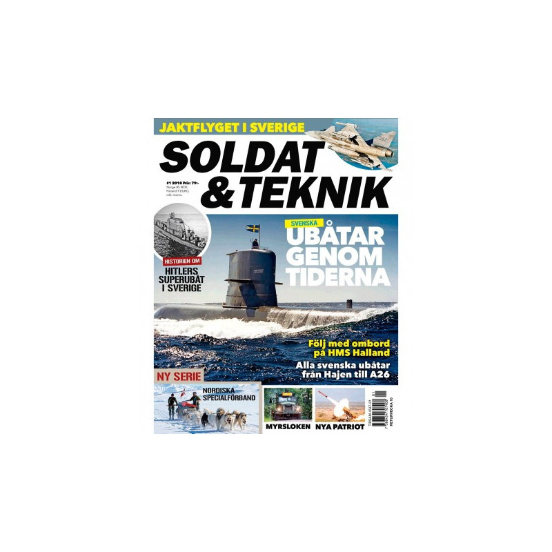 4 nr Soldat & Teknik