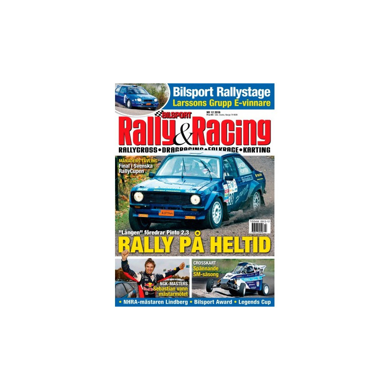 Bilsport Rally & Racing nr 12 2016