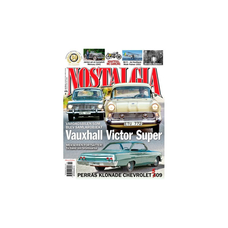 Lojalitetserbjudande: Nostalgia 3nr 119kr