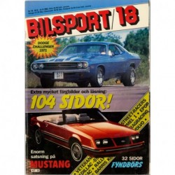 Bilsport nr 18  1983