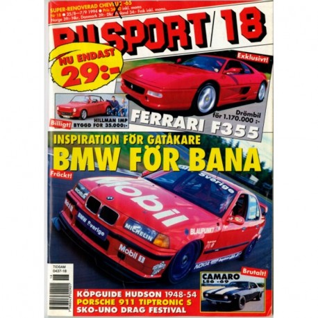 Bilsport nr 18  1994