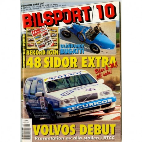 Bilsport nr 10  1994