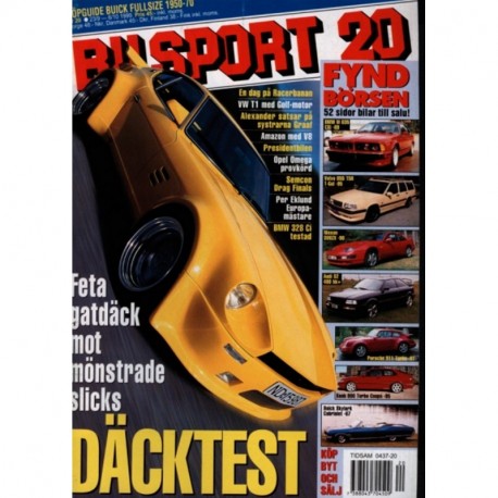 Bilsport nr 20  1999