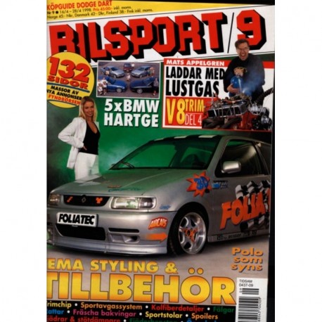 Bilsport nr 9  1998