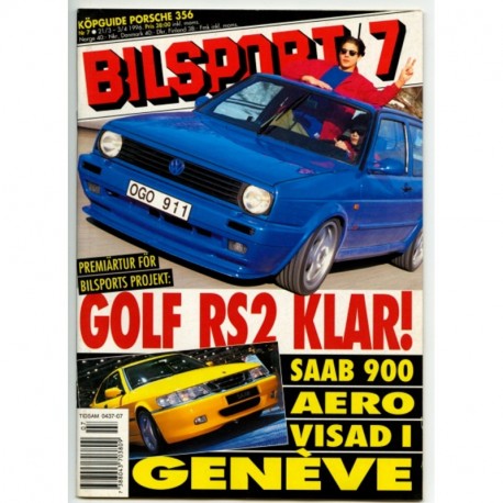Bilsport nr 7  1996