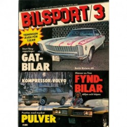 Bilsport nr 3  1981