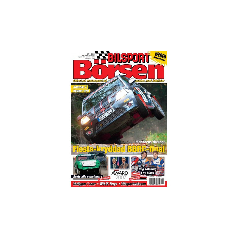 Bilsport Börsen nr 1 2008