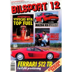 Bilsport nr 12  1992
