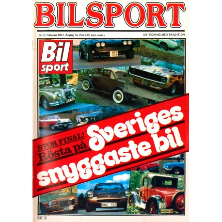 Bilsport nr 2  1977