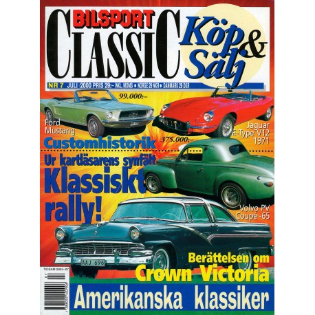 Bilsport Classic nr 7  2000