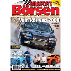 Bilsport Börsen nr 2 2009